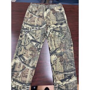Wrangler Pro Gear Mens Mossy Oak Camouflage Straight Leg Hunting Pants- 32x30